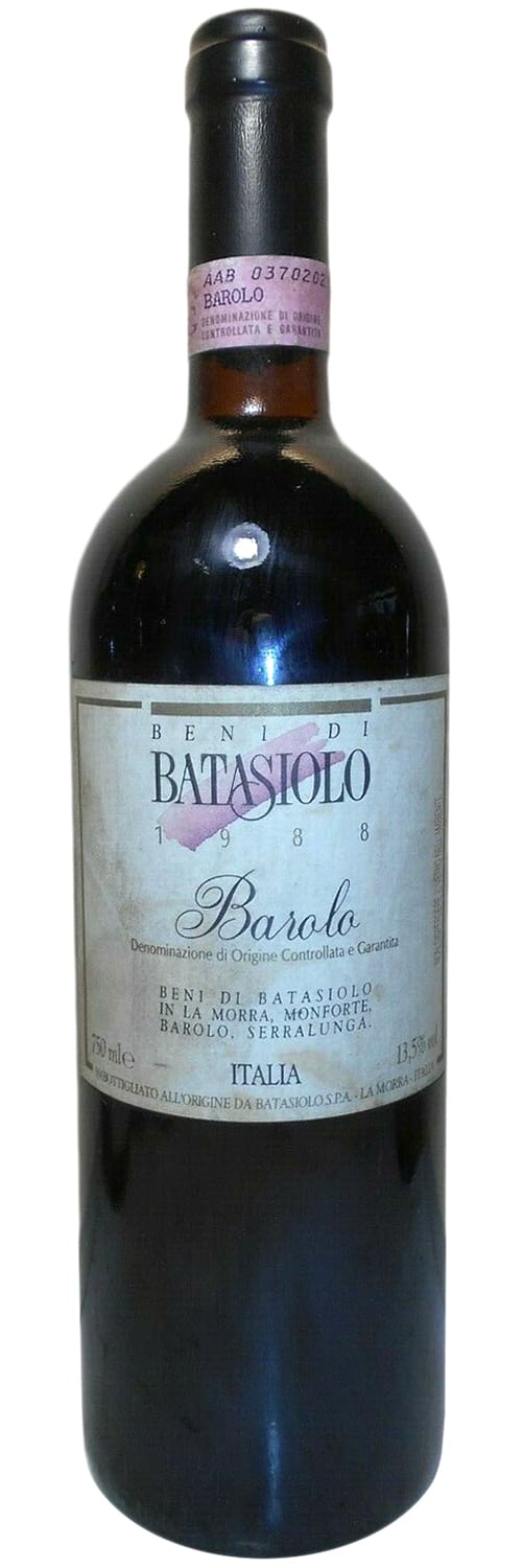 1988 Batasiolo Barolo фото