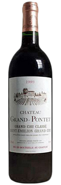 1989 Chateau Grand-Pontet Saint-Emilion Grand Cru 1.5 liters фото