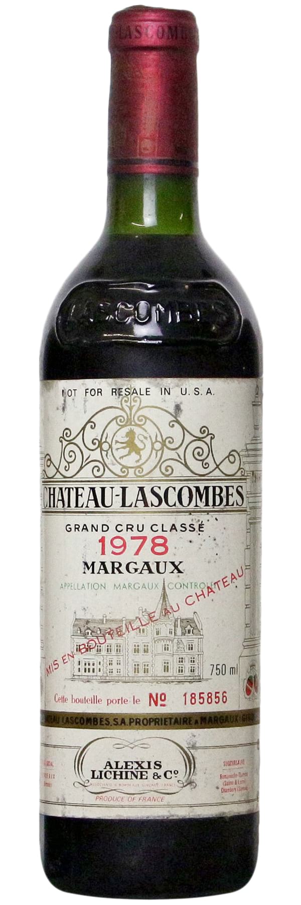 1978 Chateau Lascombes Margaux фото