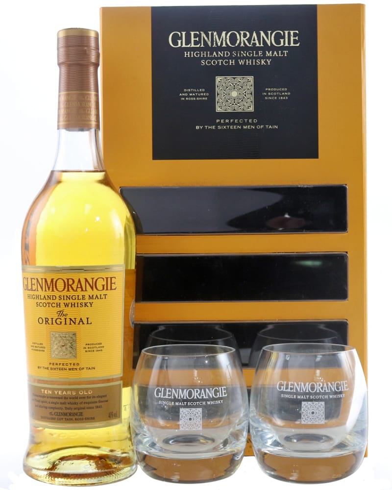 Glenmorangie The Original, gift box & glasses фото