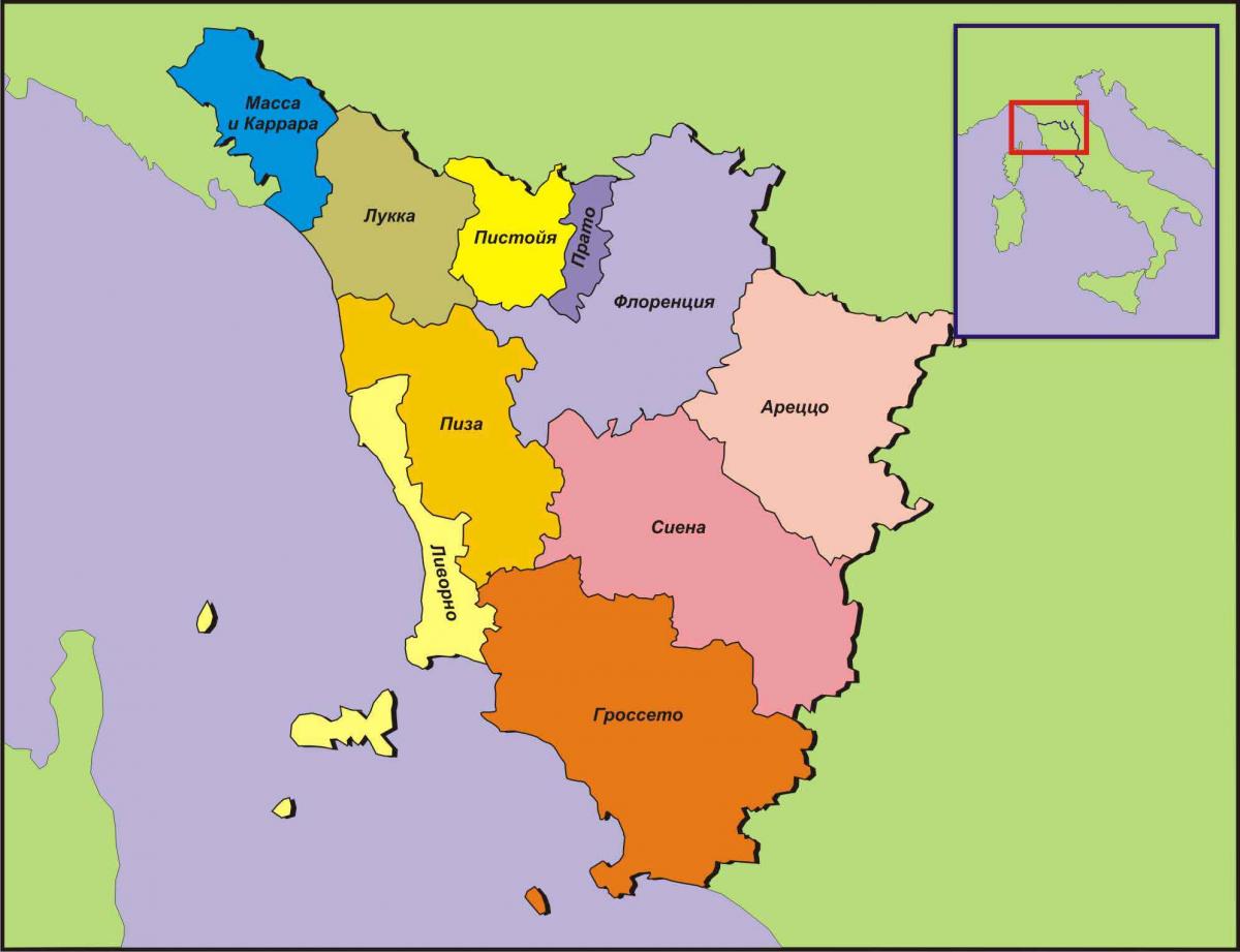 Карта винодельческих регионов