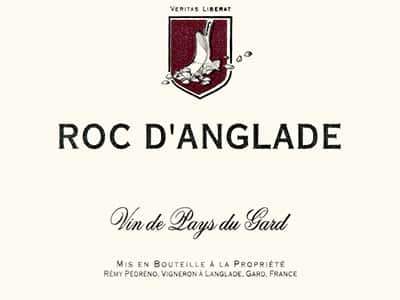 Этикетка французского вина Vlns de Pays Roc D'Anglade