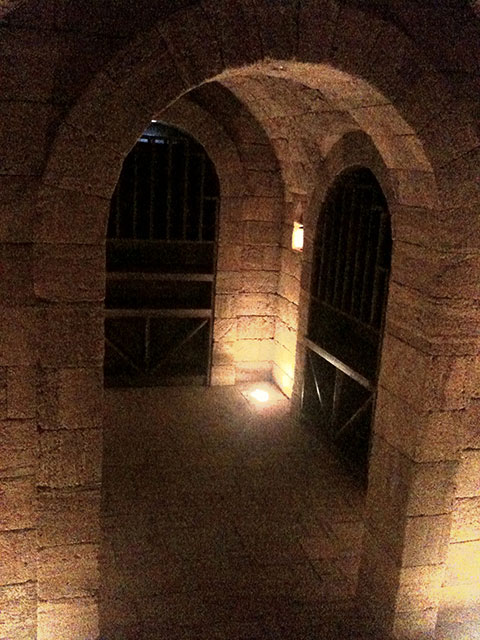 Подвал в стиле старого замка