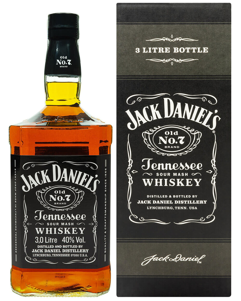 Jack Daniels Tennessee Whiskey Old №7 3 liters фото