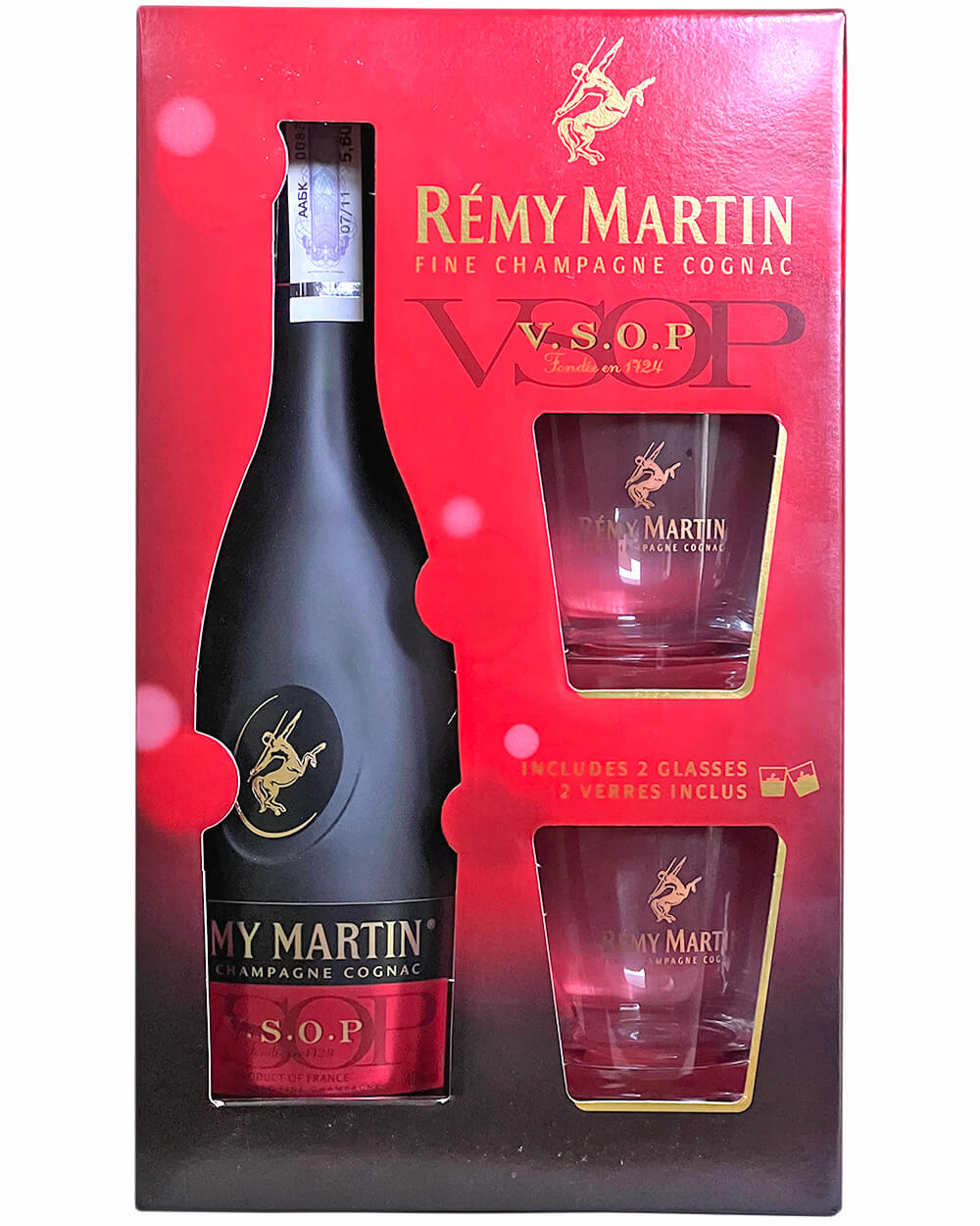 Remy Martin VSOP, Gift Box & glasses фото
