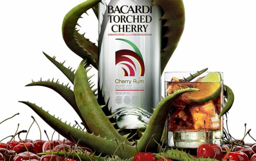 Bacardi Torched Cherry — фруктовый ром - фото