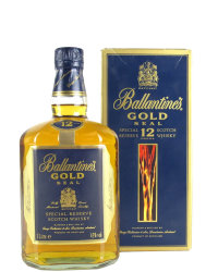 Ballantine's Gold Seal 12 Years Old 1980s 1 liter фото
