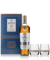 Macallan Triple Cask Matured 12 Years Old Limited Edition, gift box & glasses фото